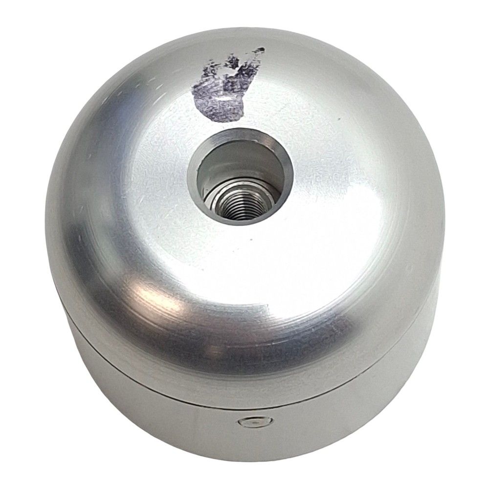 Blockwise CAA Simpluer Panel-Mount Luer Fitting Quick Connector, 80psi, #10-32