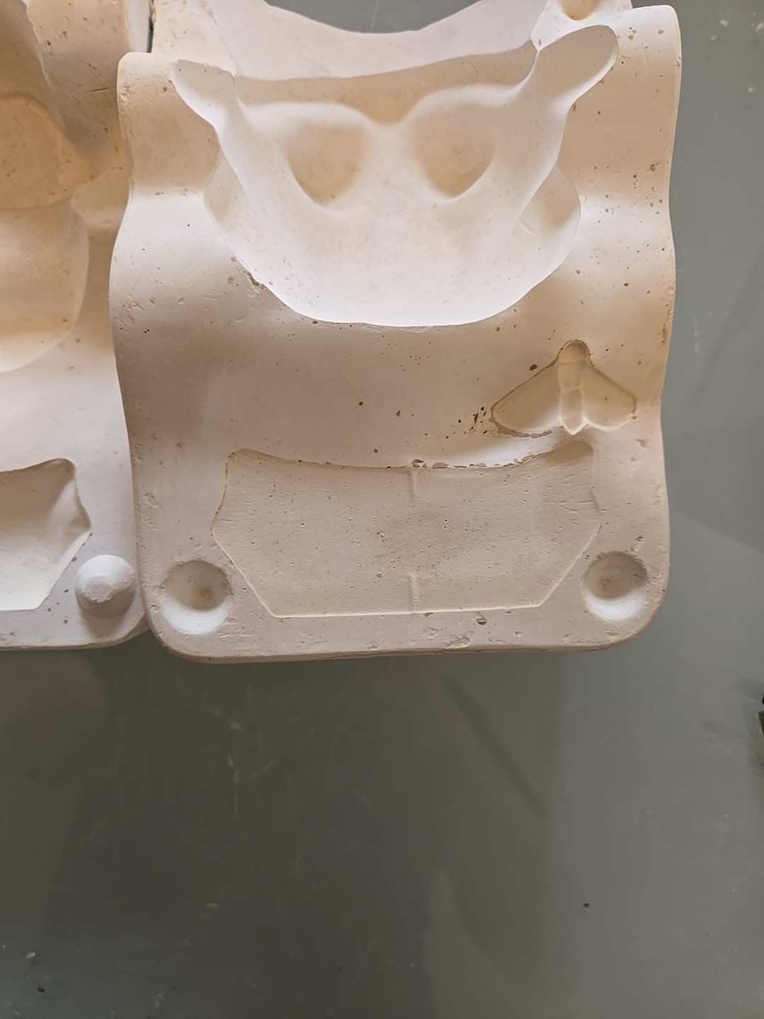 Duncan Frog Ashtray DM 418 1966 Ceramic Slip Mold