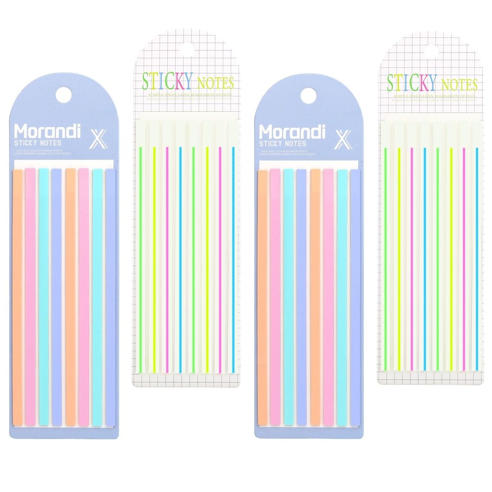 640 Pcs Mahjong Line Finder Reader Notes, Highlighter Tape Stripe, Transparen...