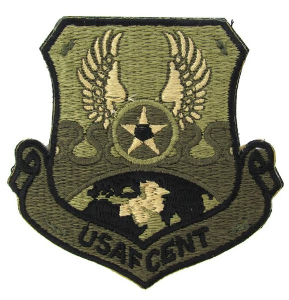 Air Force Central (USAFCENT) OCP Patch Using Olive Drab