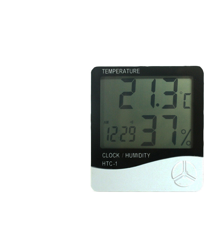 Indoor Digital LCD Temperature Humidity Meter Celsius Fahrenheit Switchable