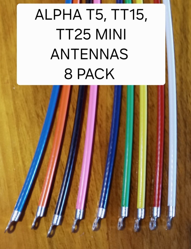 8 GARMIN MINI REPLACEMENT LONG RANGE ANTENNAS FOR ALPHA TT GPS TRACKING COLLARS
