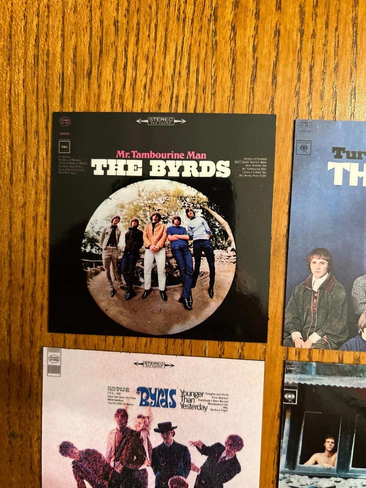 The Byrds fridge magnets
