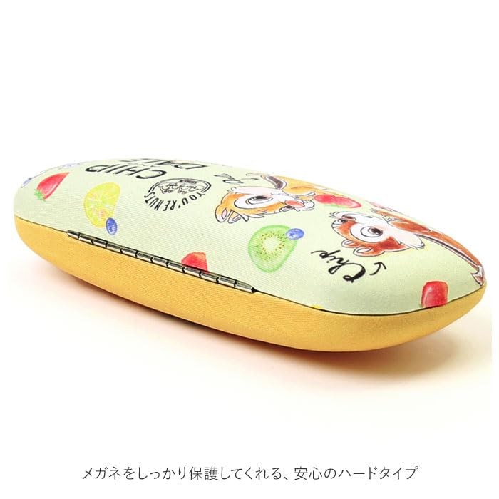 Pearl Glasses Case Cross Hard Polyester Spring Type Disney