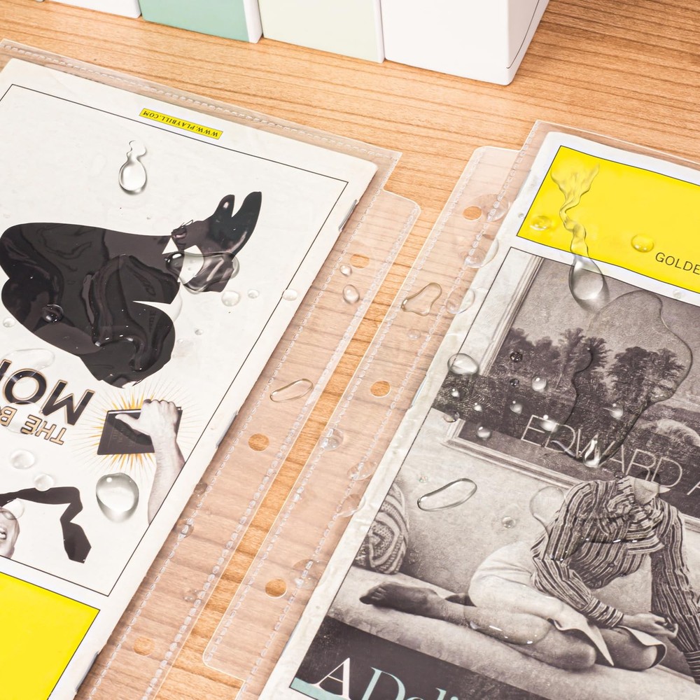Page Protectors for Broadway Play Program and Theater Programs, 50 Sheet Prot...
