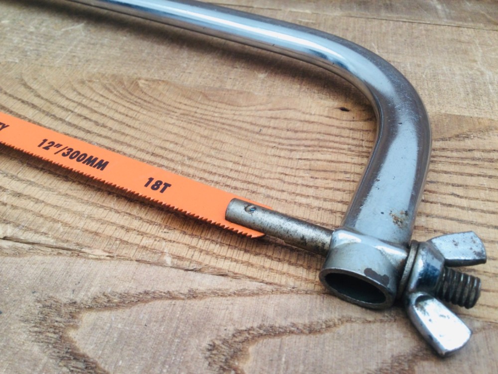 Vintage Eclipse 20T Adjustable Length Hacksaw