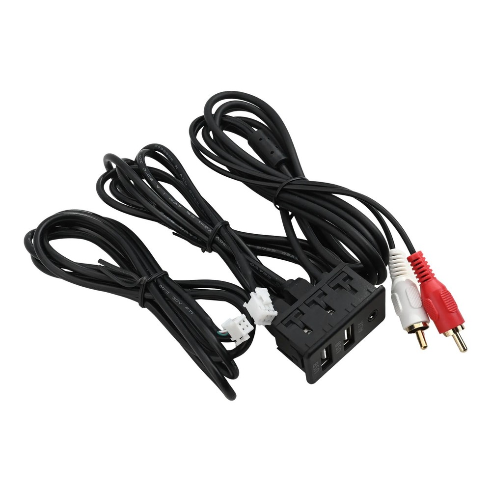 Car Dash Mount USB+TYPEC Port Panel Interface Extension 145cm Cable Adapter
