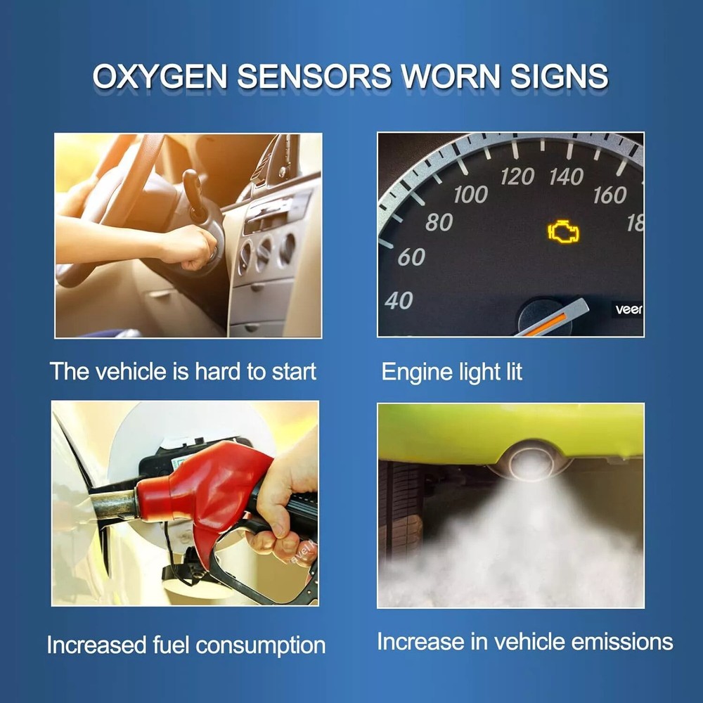 2X Oxygen Sensor Upstream and Downstream O2 Sensor Replacement for Toyota Camry