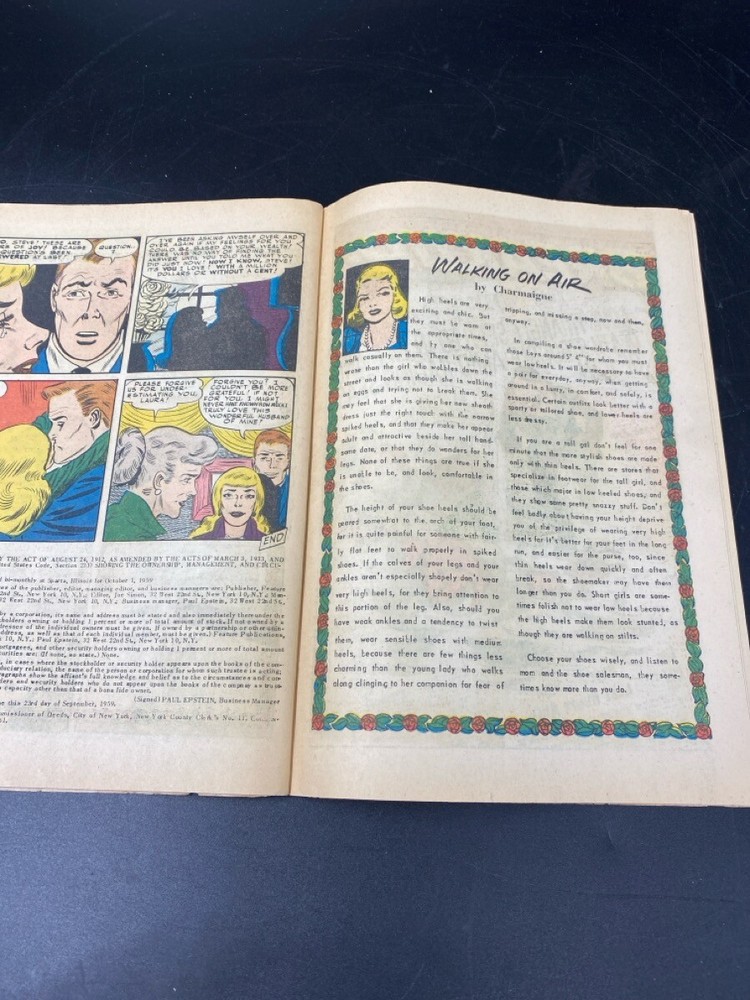 YOUNG LOVE ROMANCE COMIC (MI1065888)