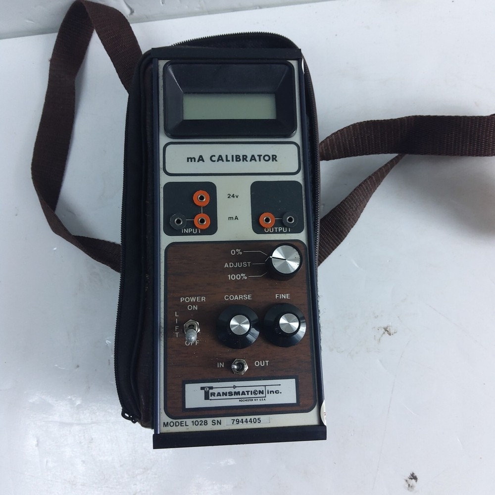 Transmation Model 1028 mA Loop Calibrator No Power Supply