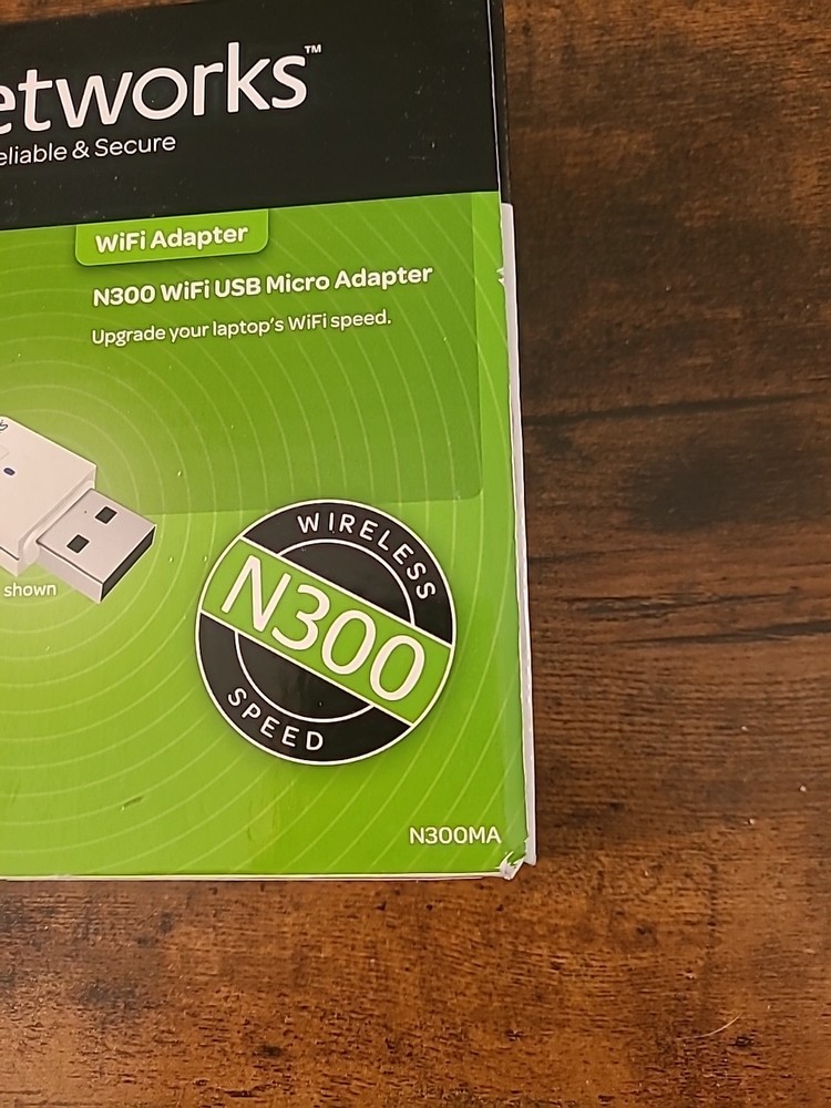 OPEN BOX ON NETWORKS N300 WIFI USB MICRO ADAPTER