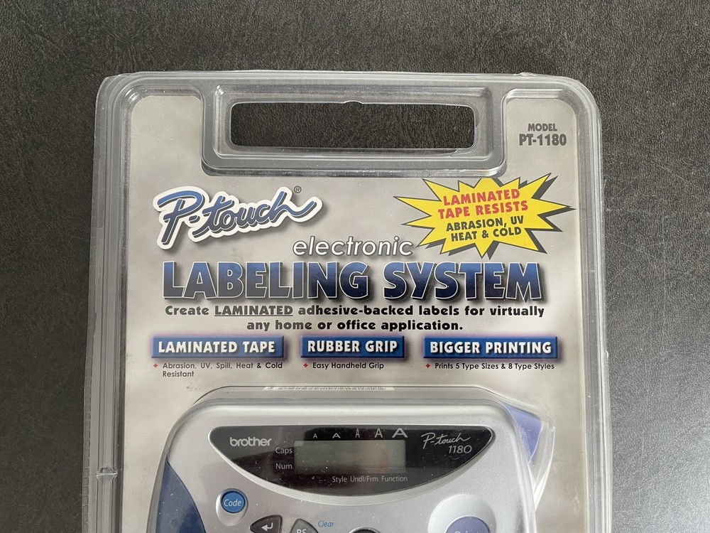 Brother P-Touch Electronic Labeling System Label Maker PT-1180 - USED TESTED