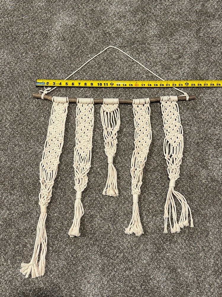 Macrame air plant hanger/ For Mini Pots Indoor