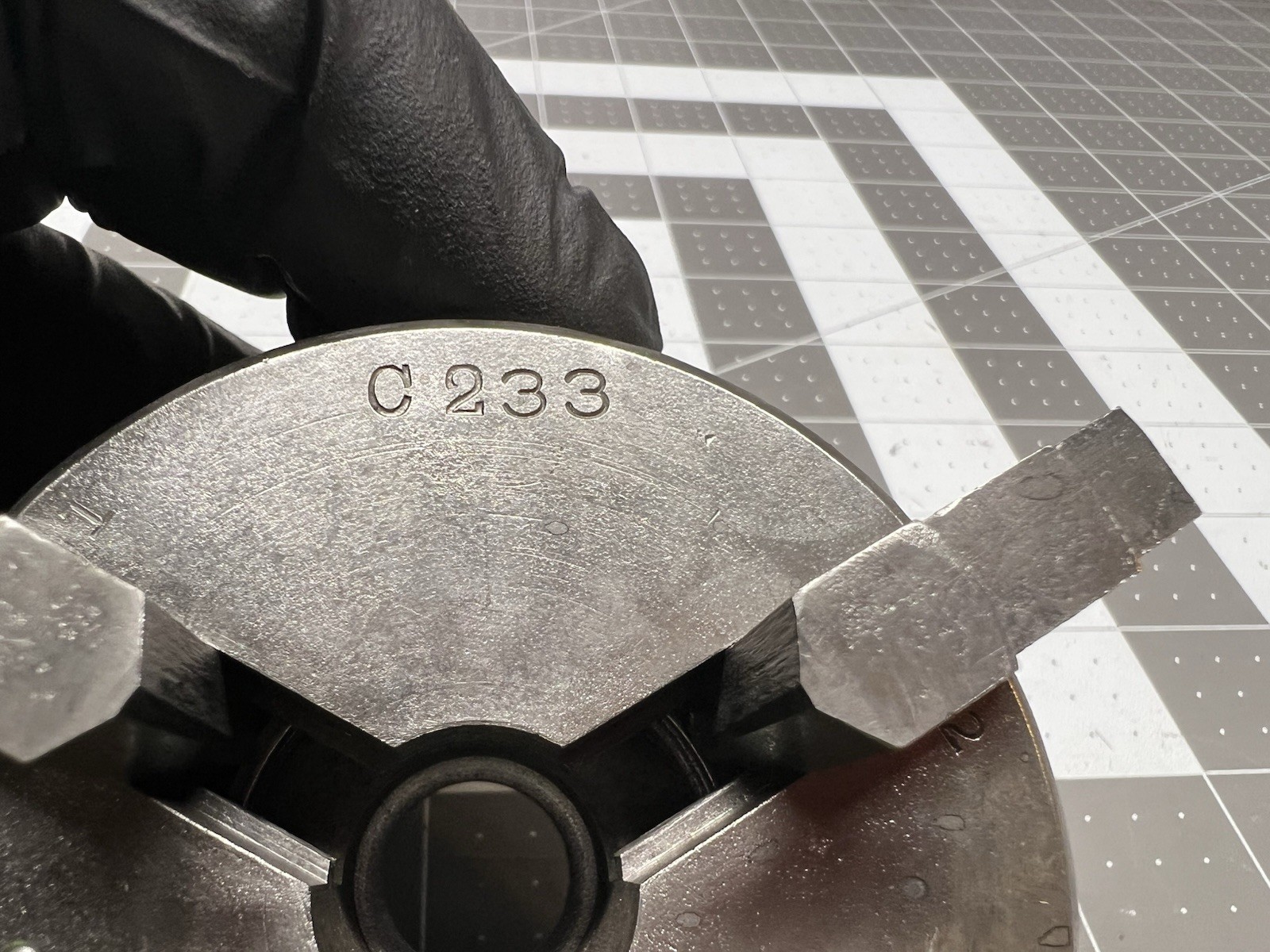 Vintage CRAFTSMAN 3" Inch 3 Jaw Lathe Chuck No.383.22960 3/4"-16TPI Mount