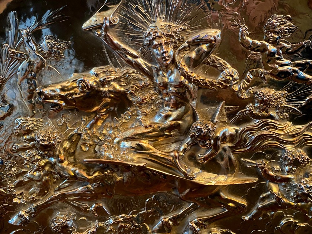 Elkington Silverplate Shield Charger