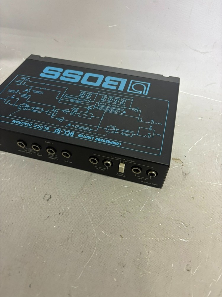 BOSS RCL-10 Compressors Limiter Noise Gate Processor good condition
