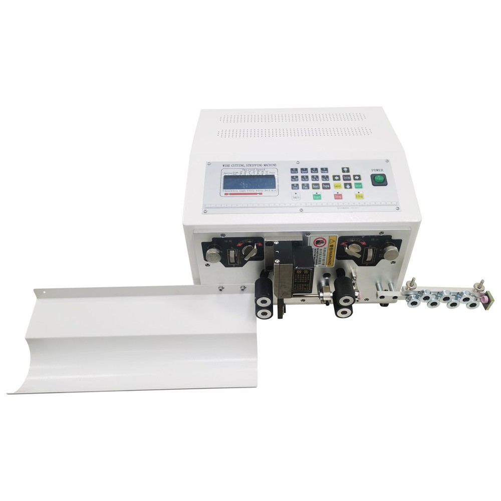 Auto Computer Wire Stripping Machine Stripper 0.1-10mm² BVR/BV Cutting Peeling