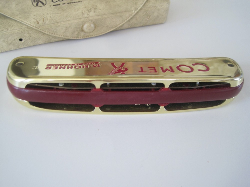 HOHNER COMET W/ CASE MINT Antique
