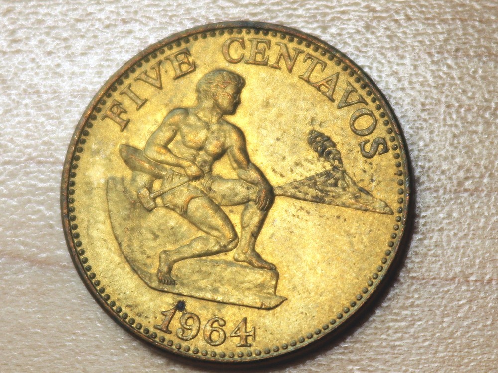 1964 Philippines 5 Centavos