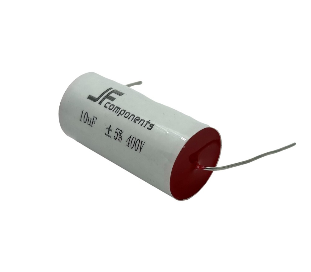   JFcomponents 10uF 400V MKP Metallized Poly Capacitor for crossover. 