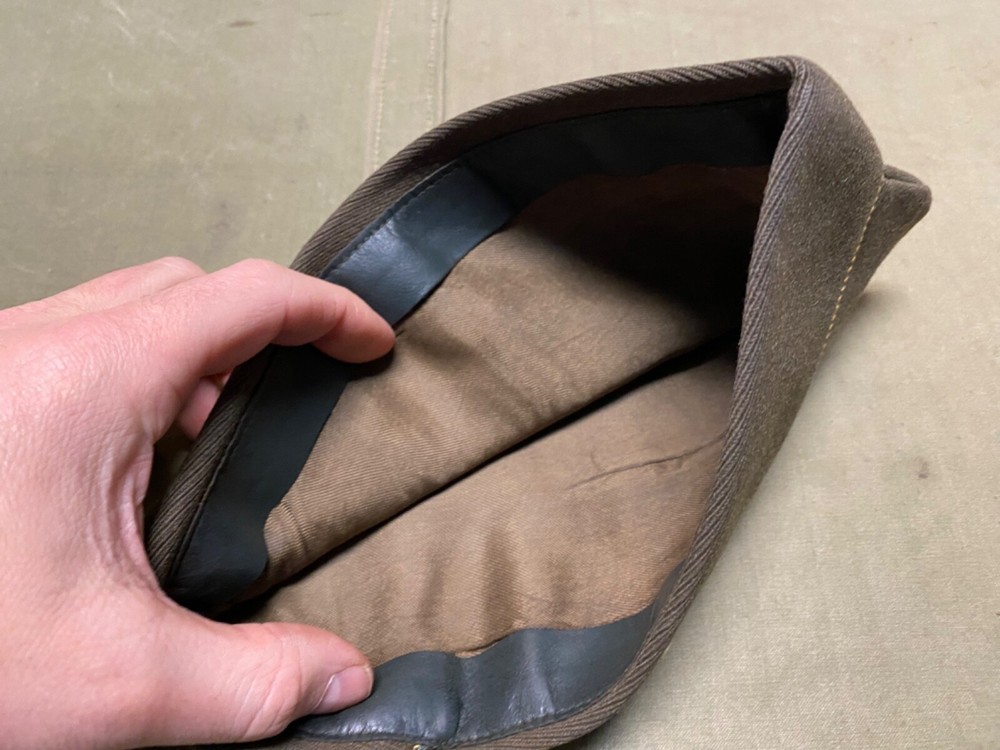 ORIGINAL WWII US ARMY MEDICAL OFFICER OVERSEAS PX GARRISON HAT CAP-MEDIUM, 7