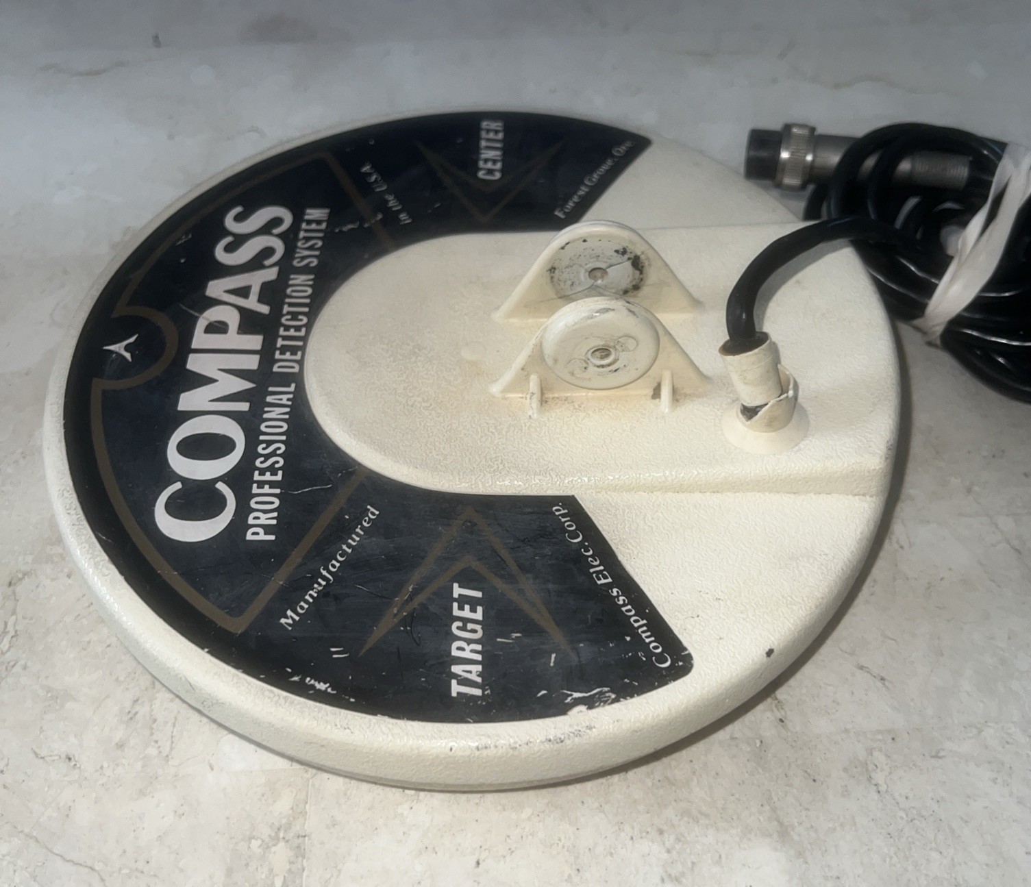 Compass Professional Detection System Metal Detector 8" Coil - Used