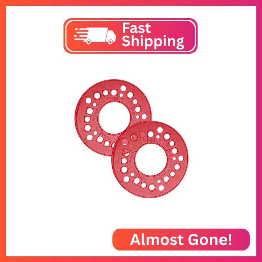 Wheel Bolt Pattern Measuring Tool，Trailer Bolt Pattern Template，5 Lug Measuring
