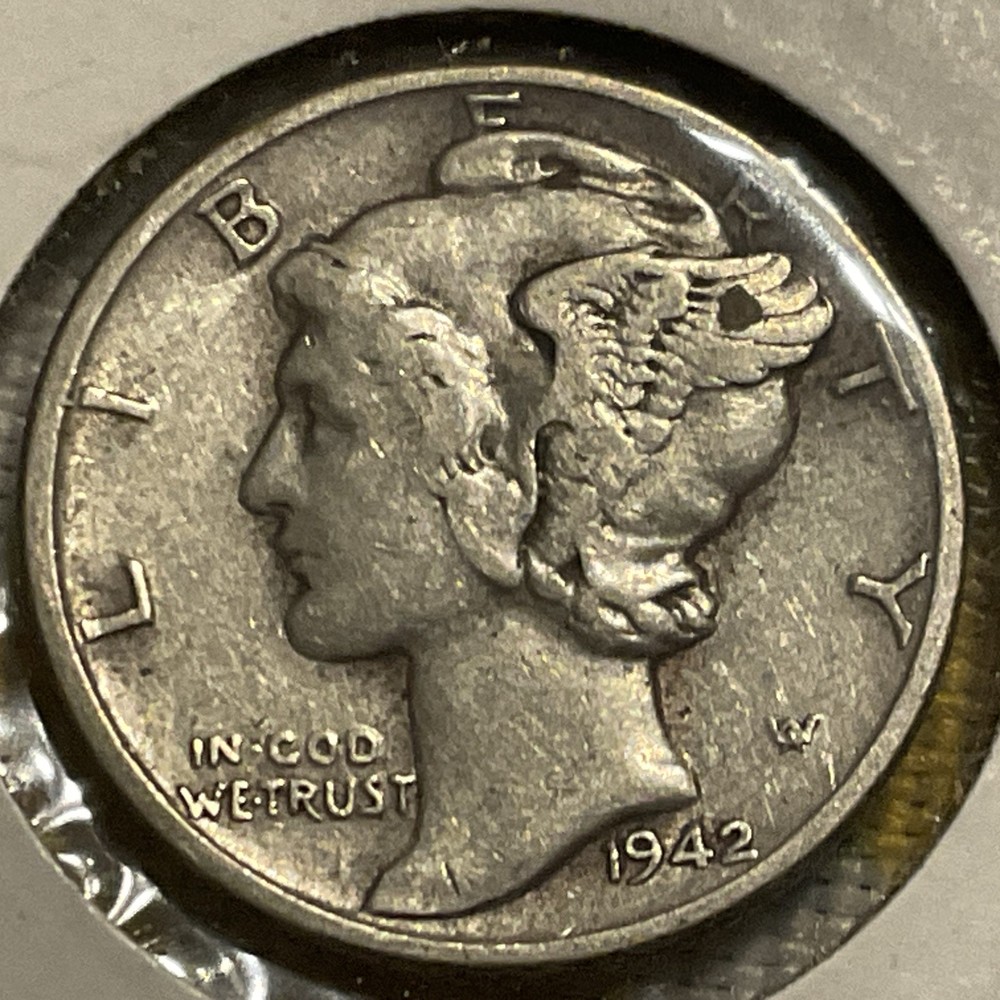 1942- Mercury Dime Uncirculated