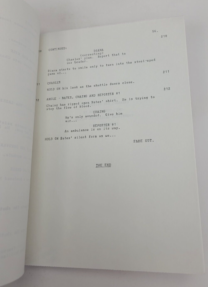 V / Brian Taggert 1984 TV Script, June Chadwick, Robert Englund "The Conversion"