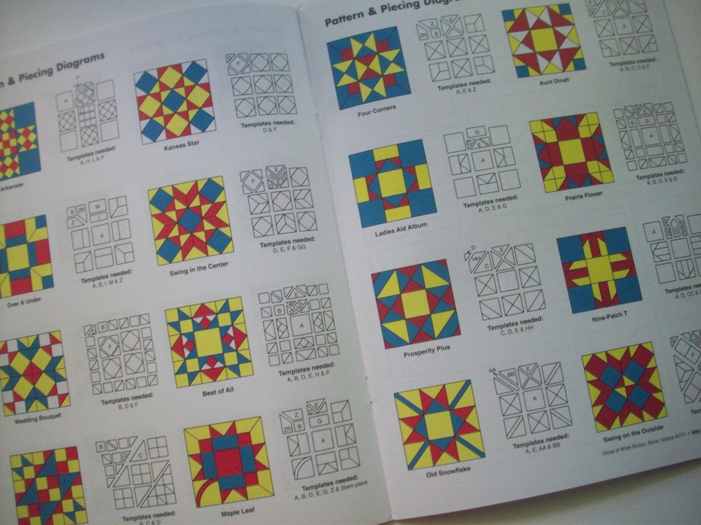 Nifty Nine-Patch Pot Holders Potholders 48 pieced block designs