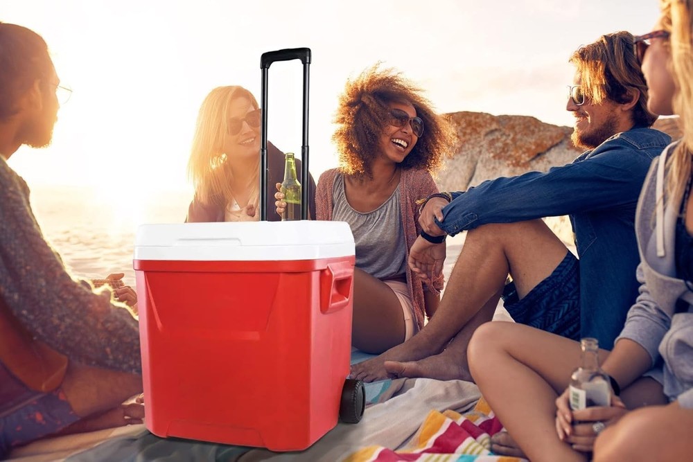 Durable Telescoping Handle for Igloo Ice Cube & Latitude Coolers - Iron Black