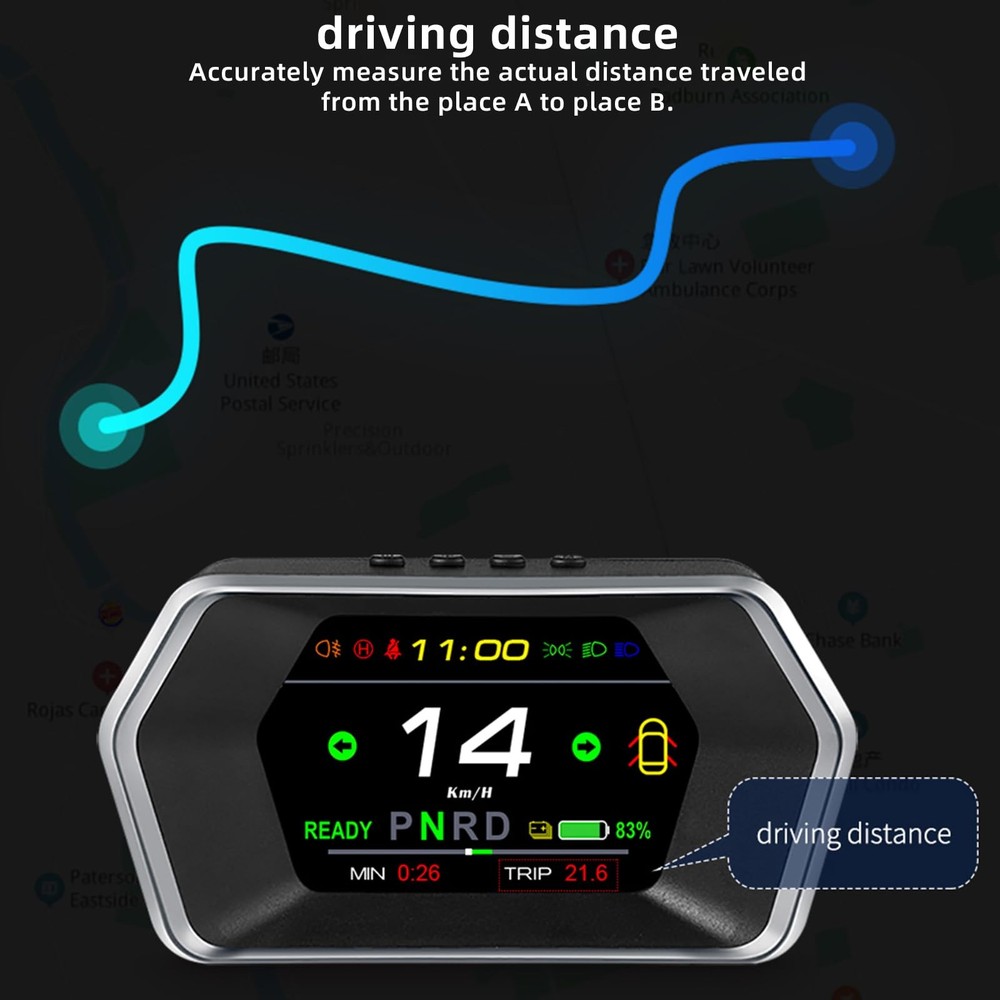 Dashboard Display for Tesla Model Y Model 3 2019-2025 CarPlay Android Auto