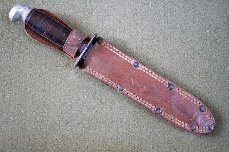 WWII WESTERN BOULDER COLO. L77 Commando Combat Fighting Knife