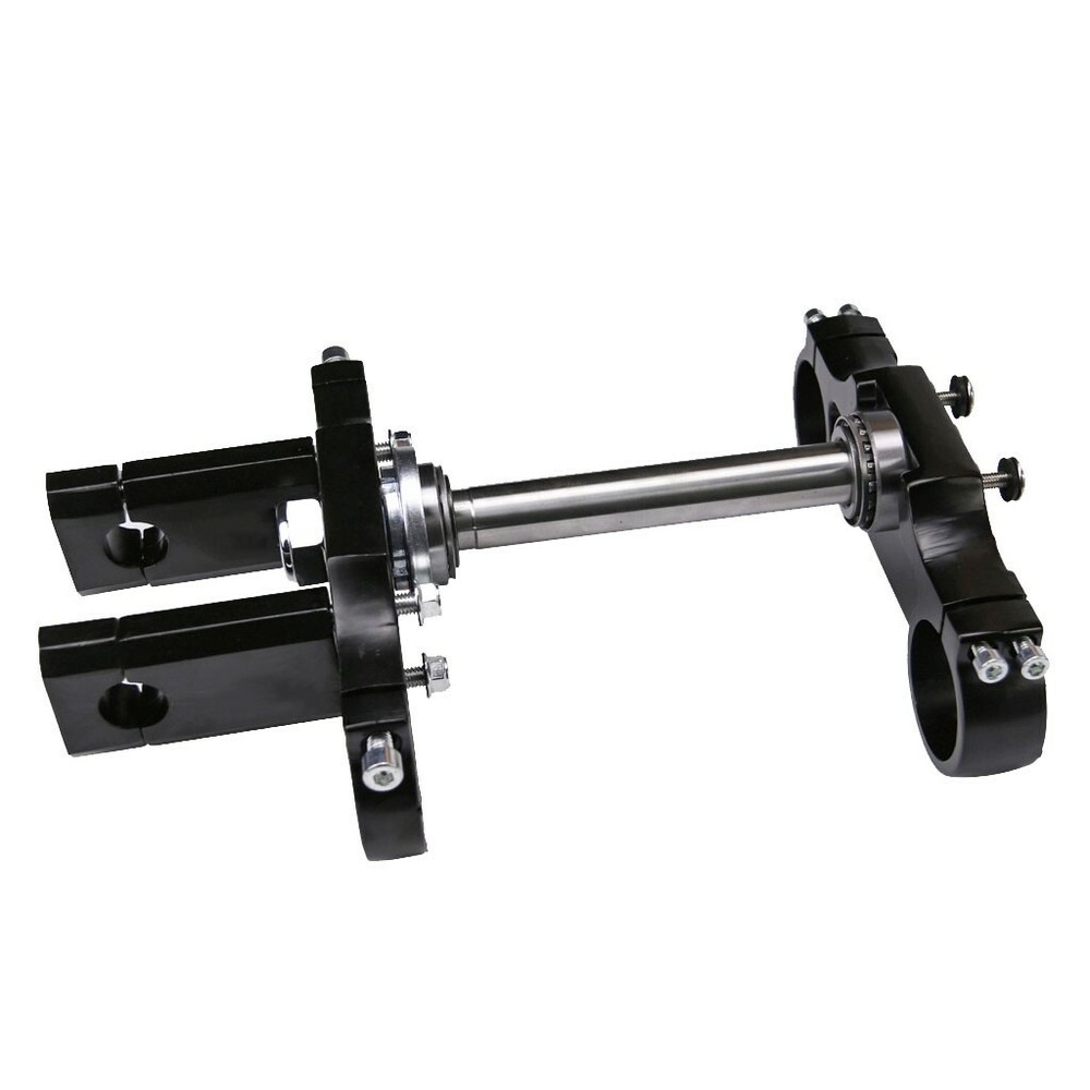 7/8" Triple Tree 22mm Handlebar Riser Clamps For Motorcycle Front Fork SDG