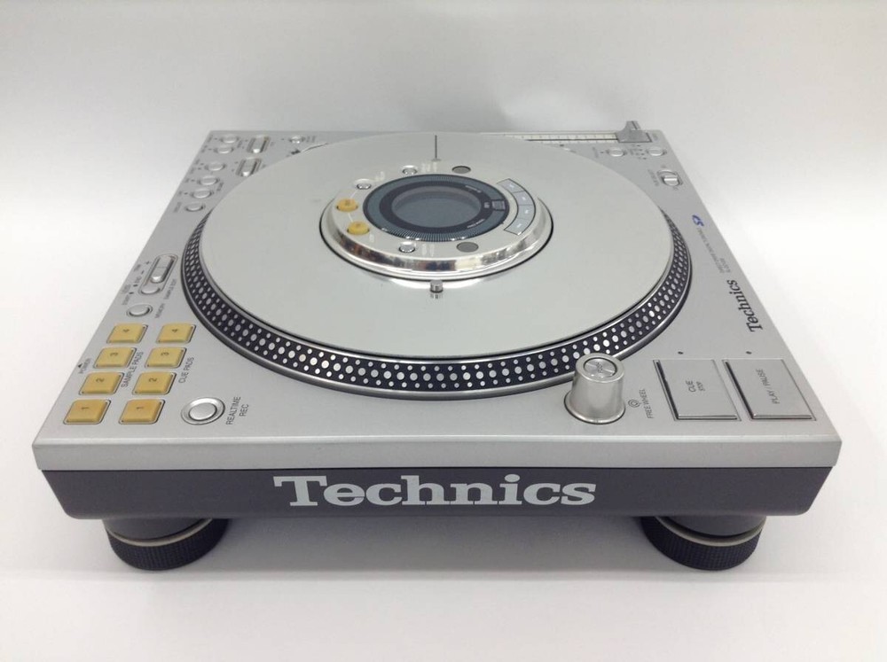 Technics SL-DZ1200 Digital Turntable Silver Direct Drive DJ CDJ