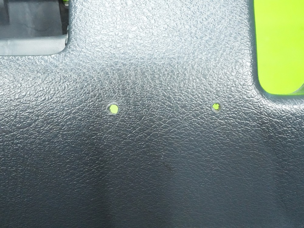 90-93 Integra OEM driver left lower dash steering column knee panel blue