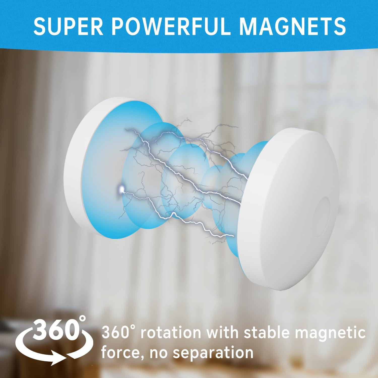 Shower Curtain Weights - Silicone Fully Wrapped Rustproof Shower Curtain Magnets