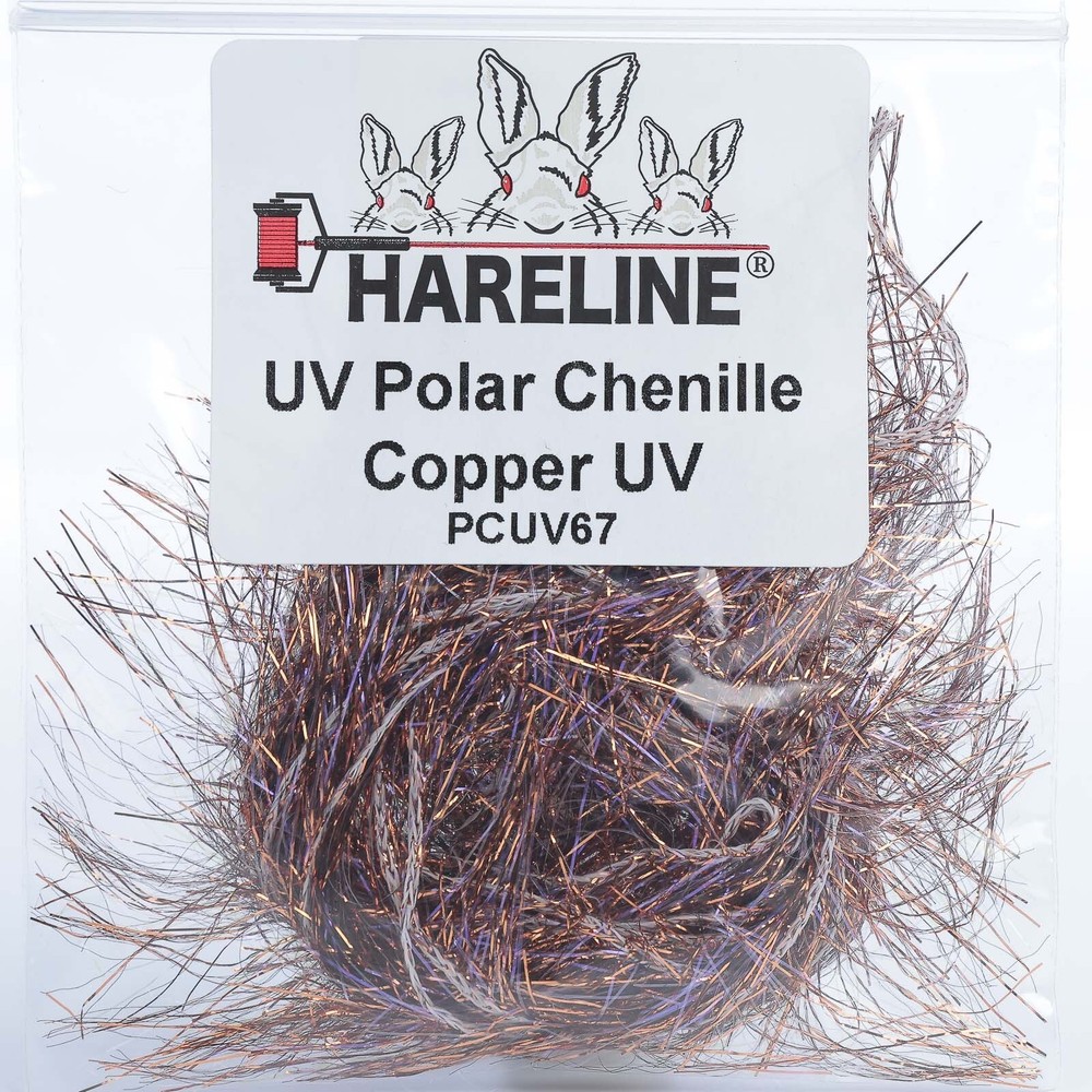 Hareline UV Polar Chenille - Copper