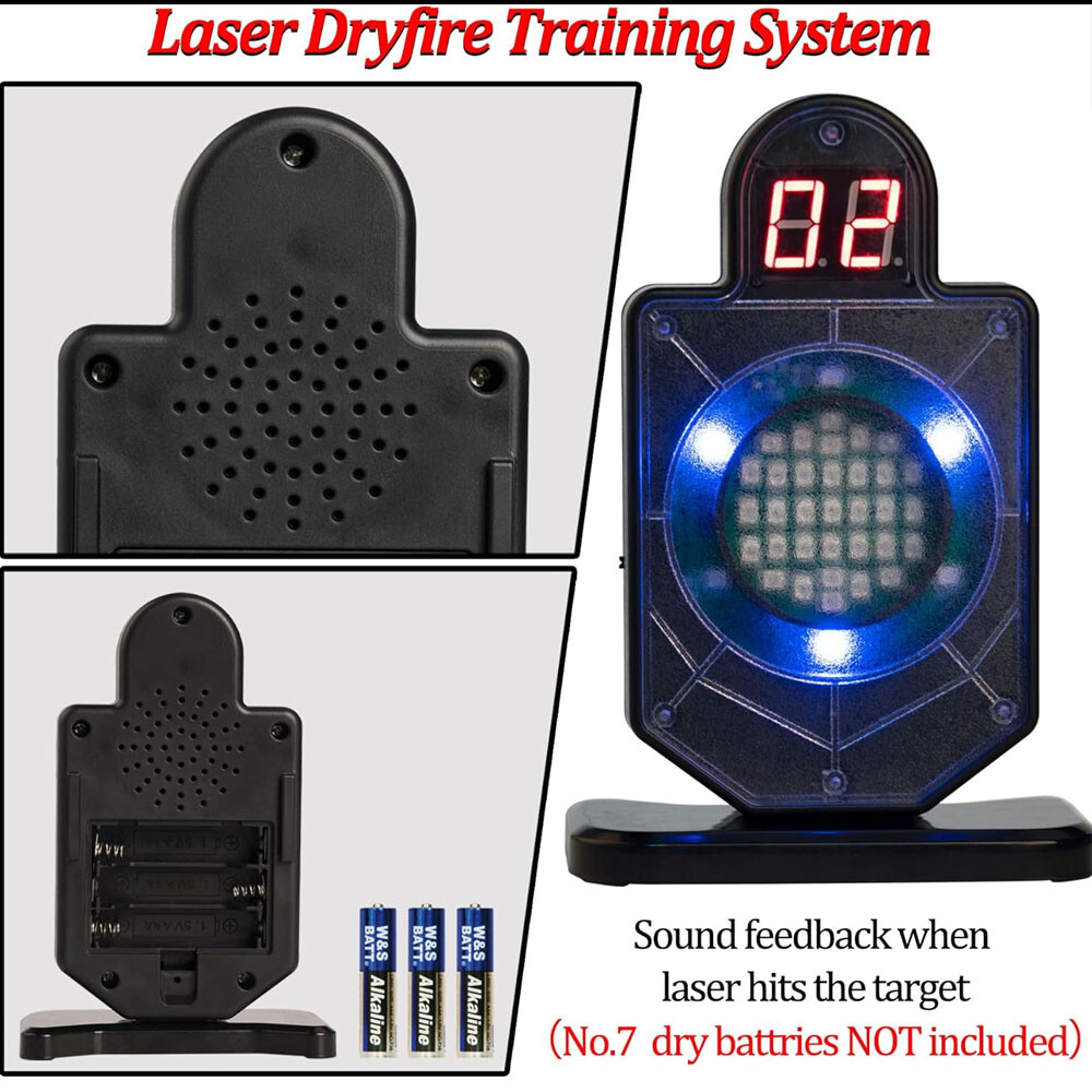 Portable Laser Trainer Target &Dry Fire Laser Training System for Laser Shooting