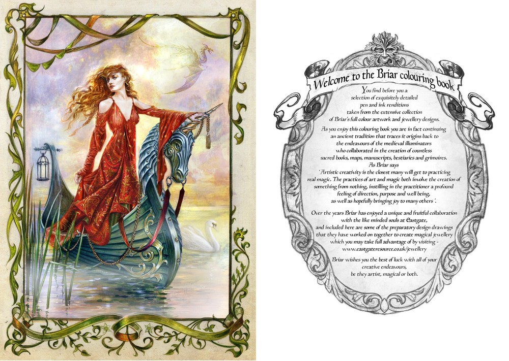 Briar Mystical Coloring Book