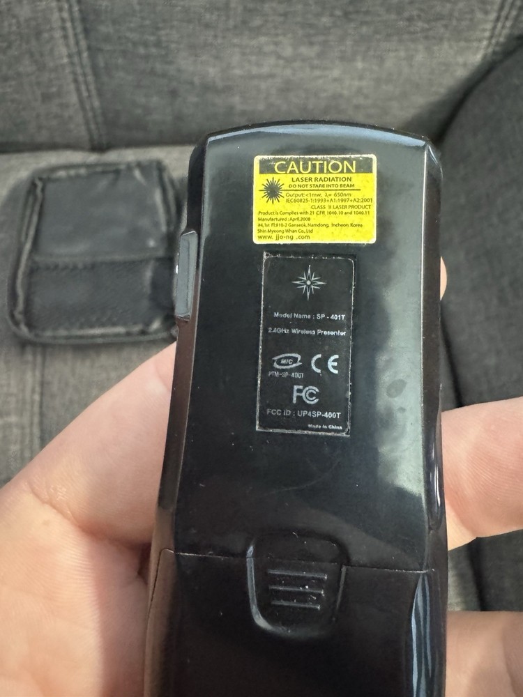 Satechi Smart Pointer Pro SP401T Chrome 2.4Ghz Wireless Presenter Remote