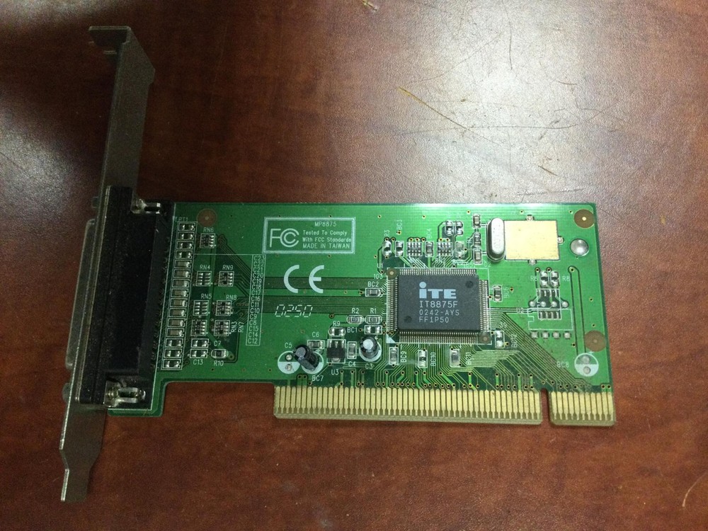 ITE MP8875 Parallel PCI Controller Interface Card