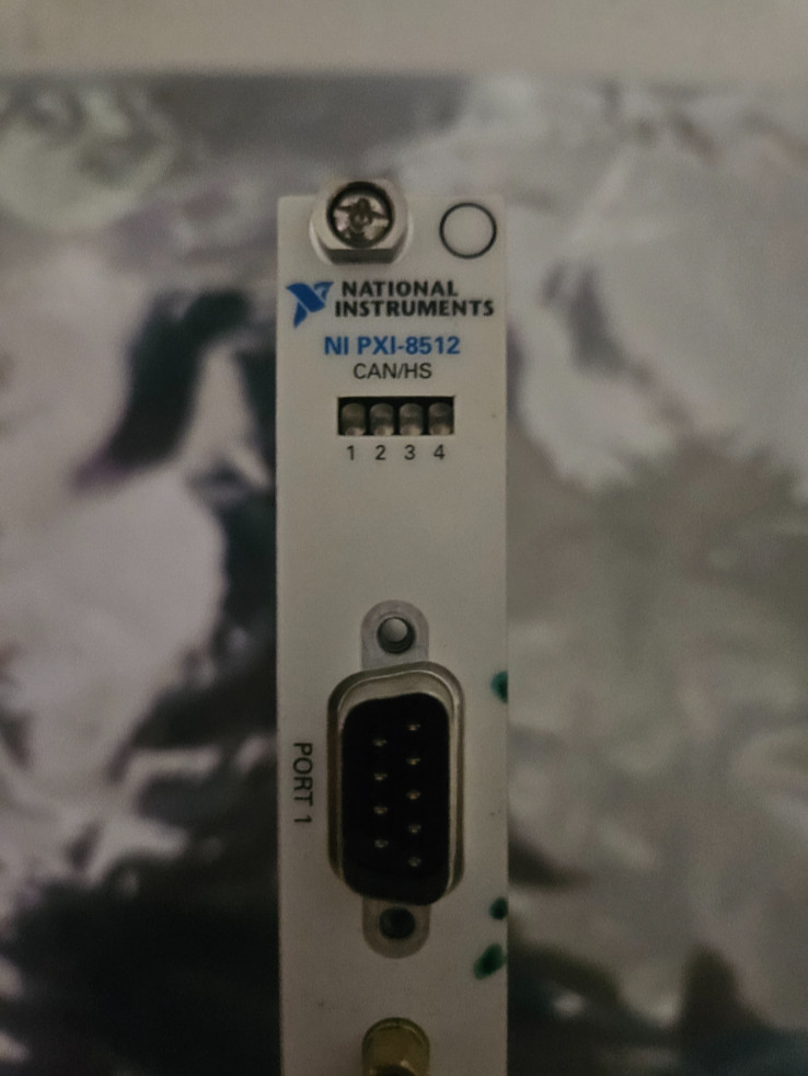PXI-8512 National Instruments 2 part CAN Interface module
