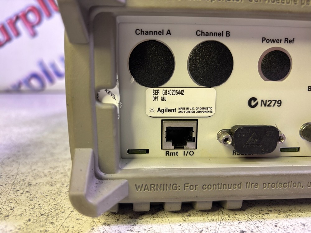 HP Agilent E4418BEPM Series Power Meter with Casing