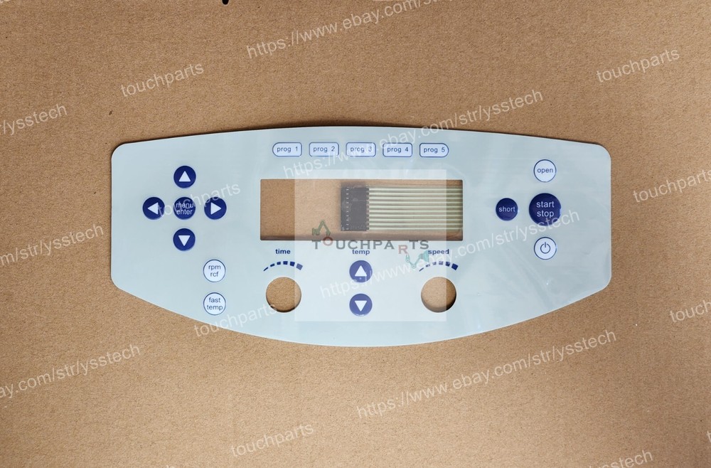 Operating Membrane Overlay for Eppendorf 5430R Refrigerated Centrifuge w/ Knobs