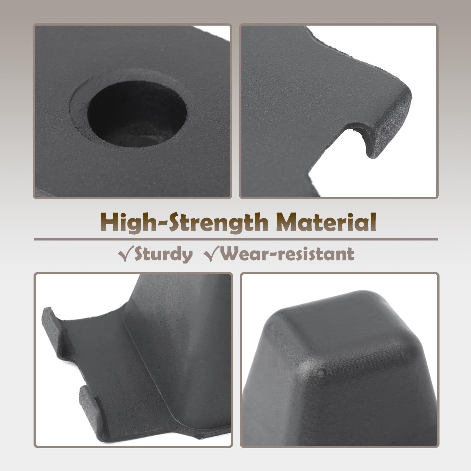 2 Pcs 48306-04010 Rear Bump Stops Replacement for Toyota Tacoma 1997 1998 199...