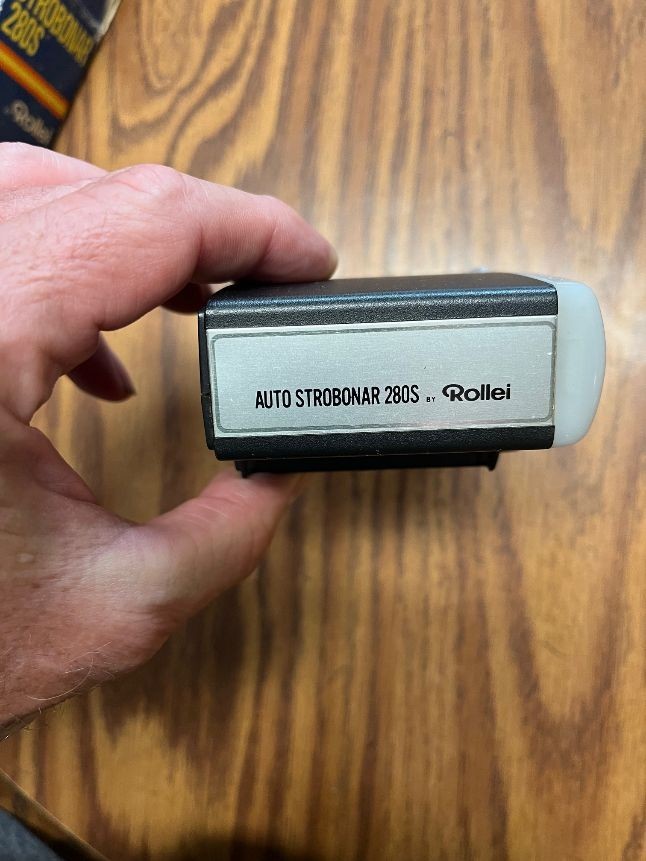 Auto Strobonar 280S By Rollei - Automatic Electronic Flash - With Box - Tested