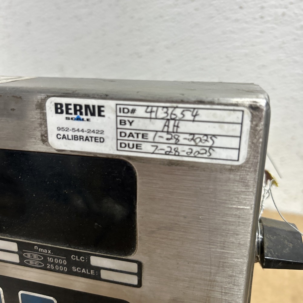 GSE Scale Systems 450 Digital Weigh Indicator Screen #g4