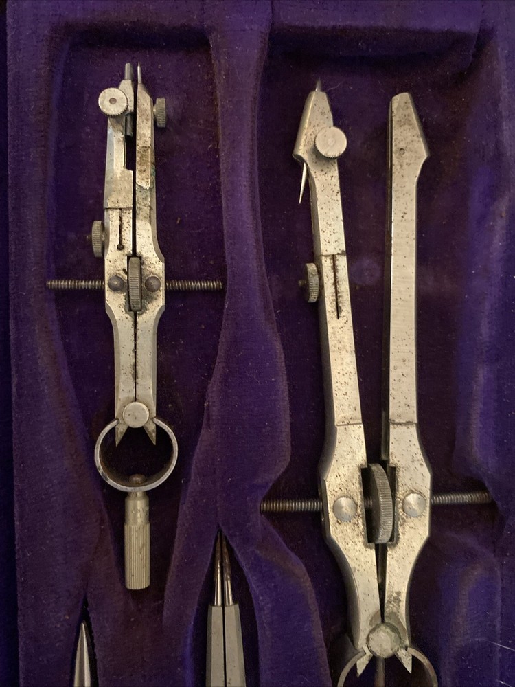 Vintage Frederick Post Company Custom Master 752 Drafting Drawing Tools