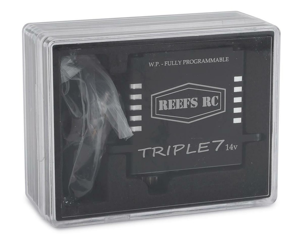 Reefs RC Triple7 14V Programable High Torque Steel Gear Digital Servo